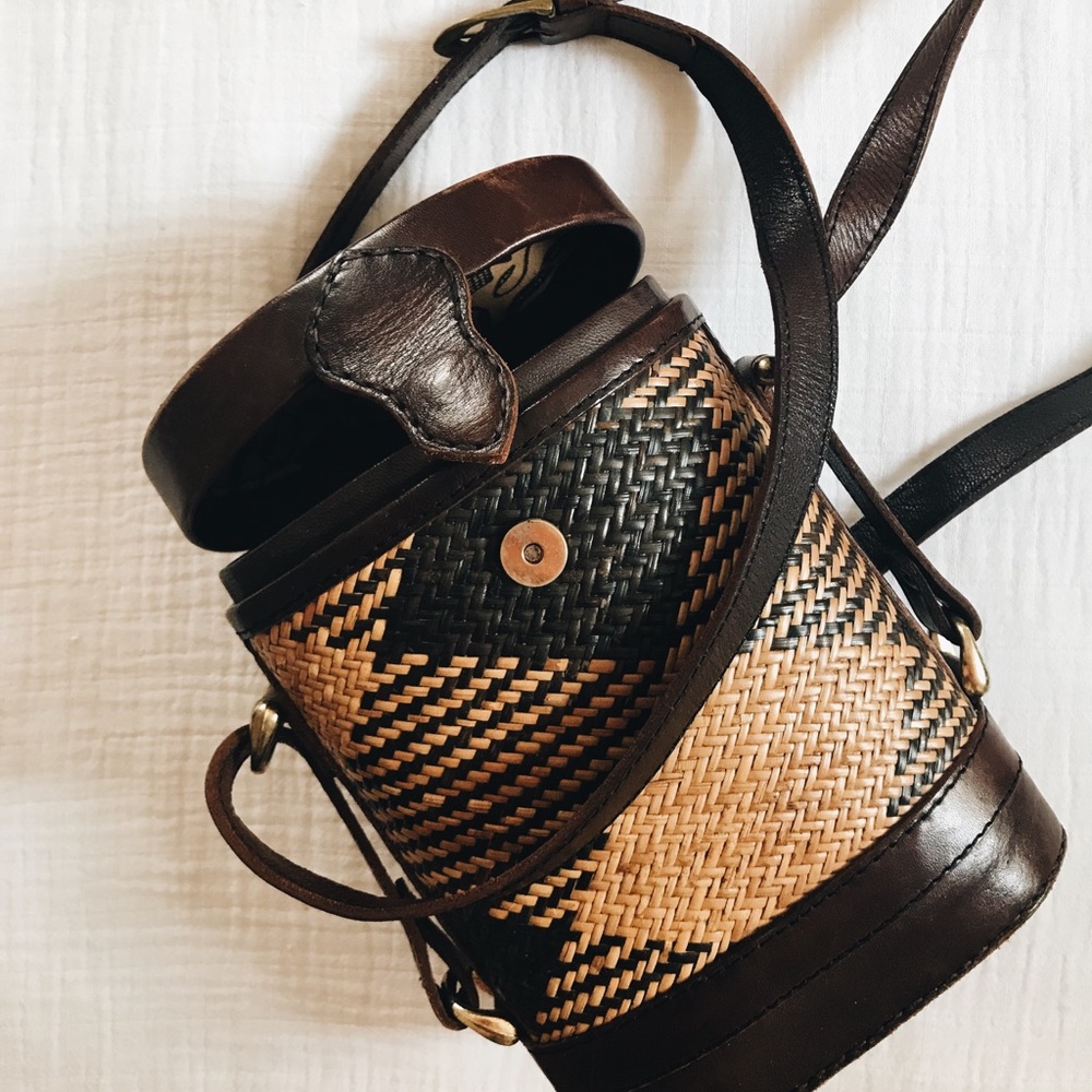 VINTAGE Hard Case Purse